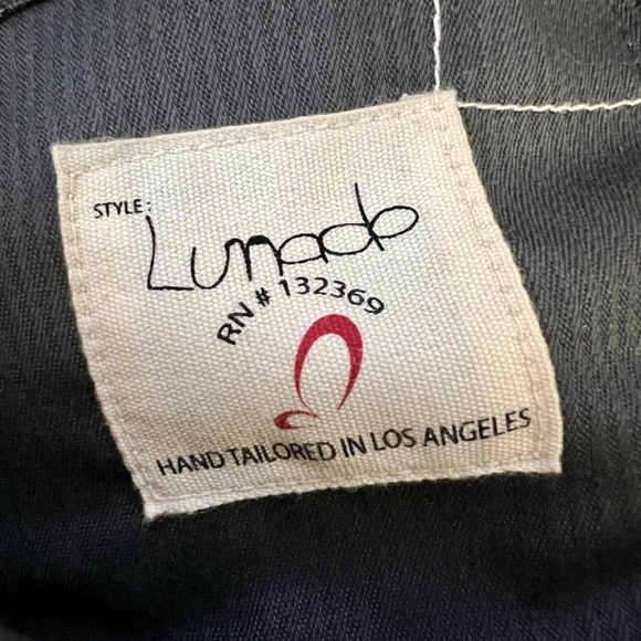 MATIAS U.S.A. 'Lunado' Hemp/Cotton Drop Crotch Skinny Pants Dark Gray- NWT! - 29 - Picture 6 of 16